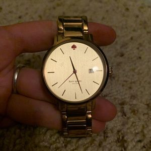 Rose gold Kate spade watch